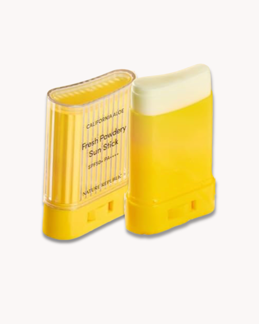 Nature Republic California Aloe Fresh Powdery Sun Stick — Protetor Solar em Bastão FPS 50+ PA++++ 24 g