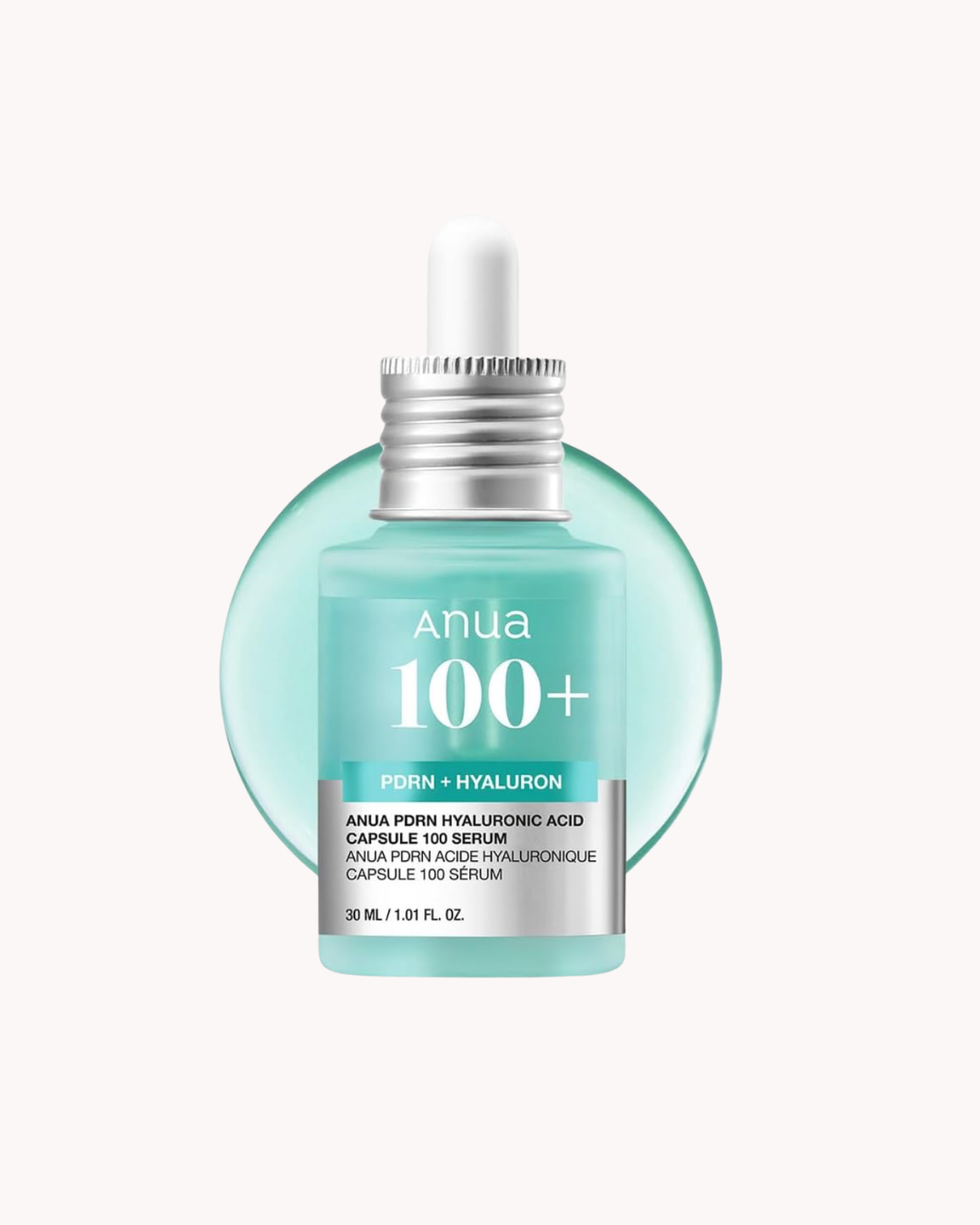 Anua PDRN Hyaluronic Acid Capsule 100 Serum — Sérum Hidratante com PDRN e Ácido Hialurônico 30 ml