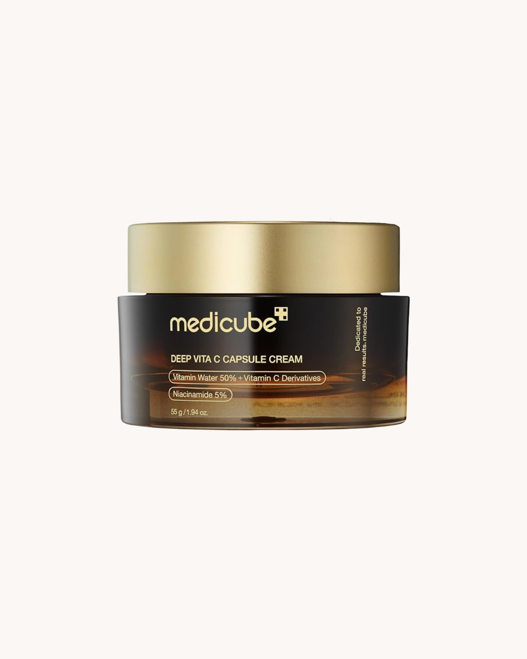 Medicube Deep Vita C Capsule Cream — Creme Antioxidante de Vitamina C com Cápsulas  -55 g