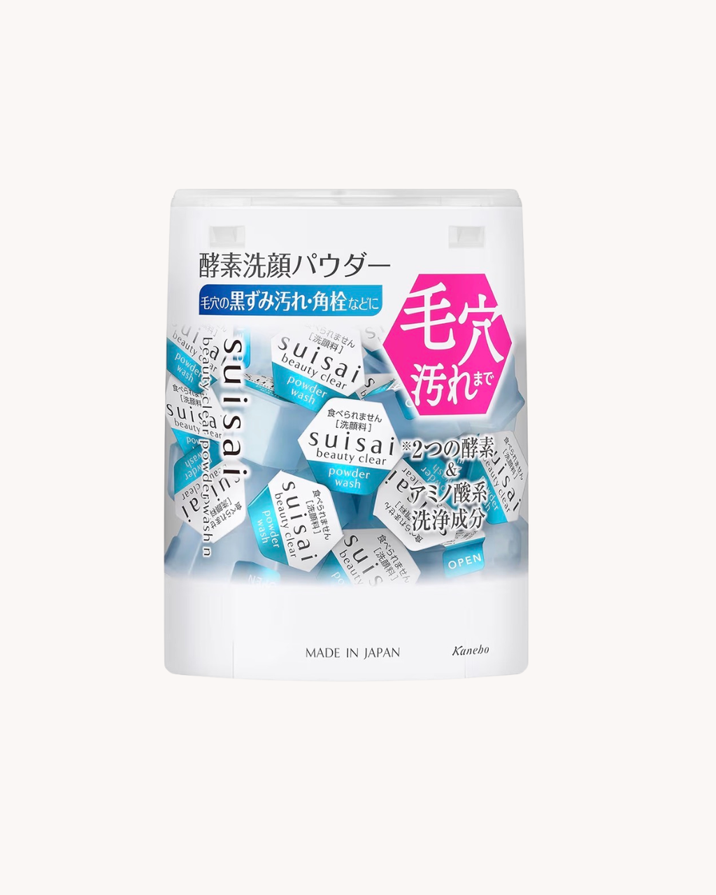 Suisai Beauty Clear Powder Wash N — Pó de Limpeza Facial Enzimático